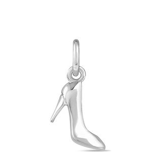 Sterling Silver High Heel Shoe Charm